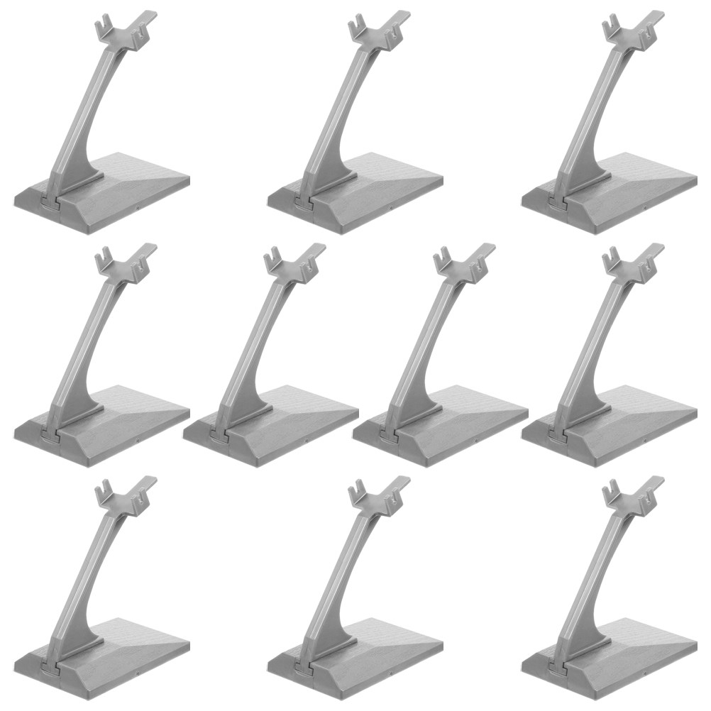 Model Airplane Plastic - 10 قطع من حوامل عرض الطائرات