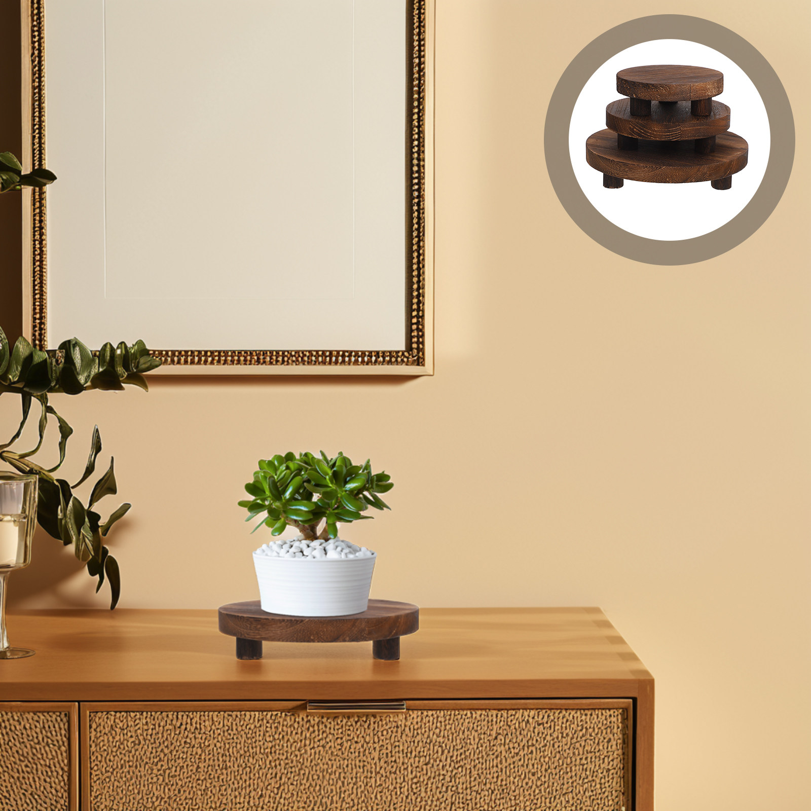 Display Risers Set - مجموعة من 3 قطع من حوامل