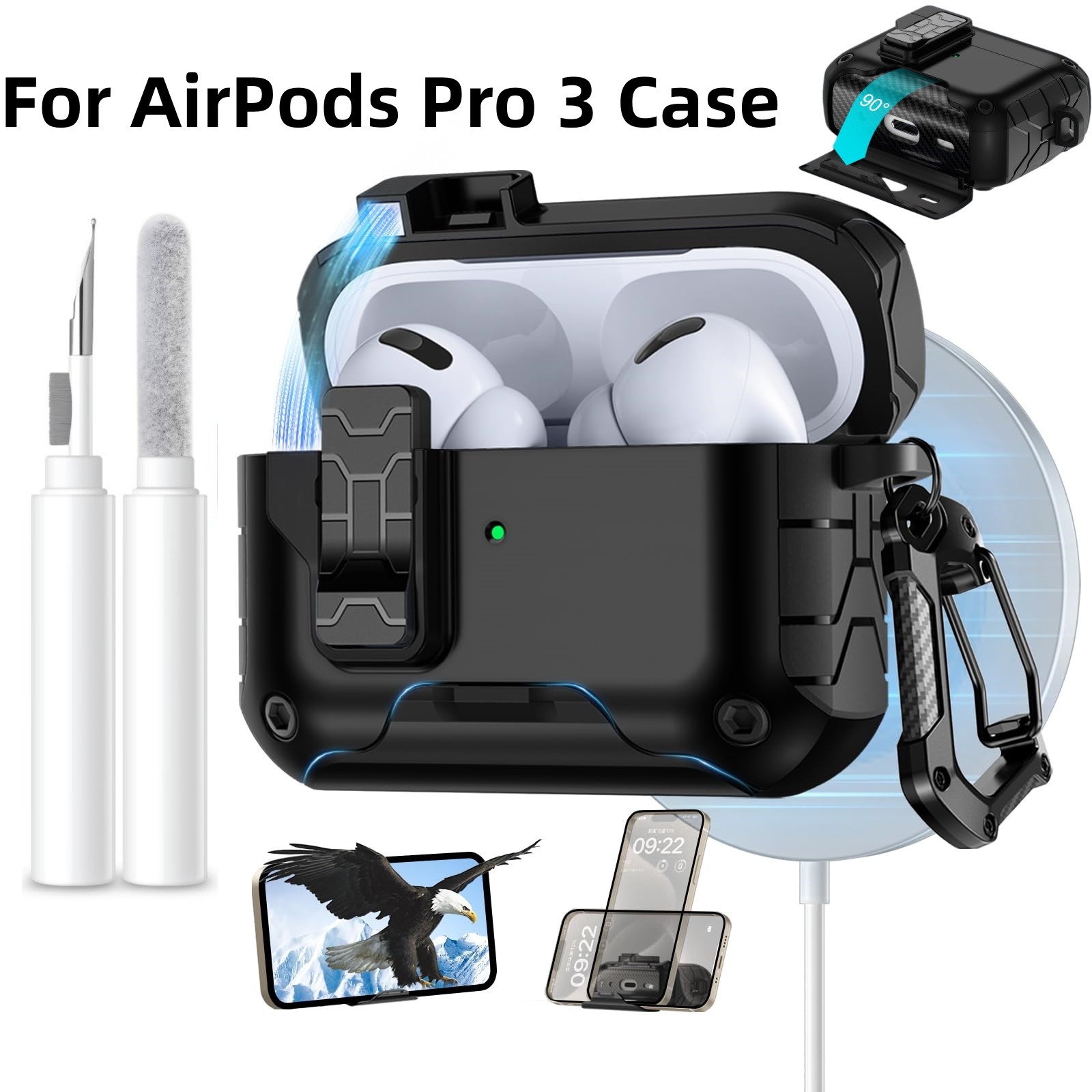 حافظات سماعات AirPods Pro 3 مع - مراجعة Pop Display Shelf وسعره