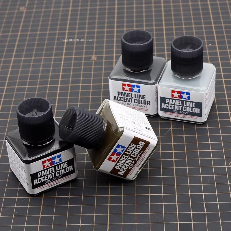 طلاء مينا بانل لاين أكسنت كولو - مراجعة Tamiya Model Paint Set وسعره