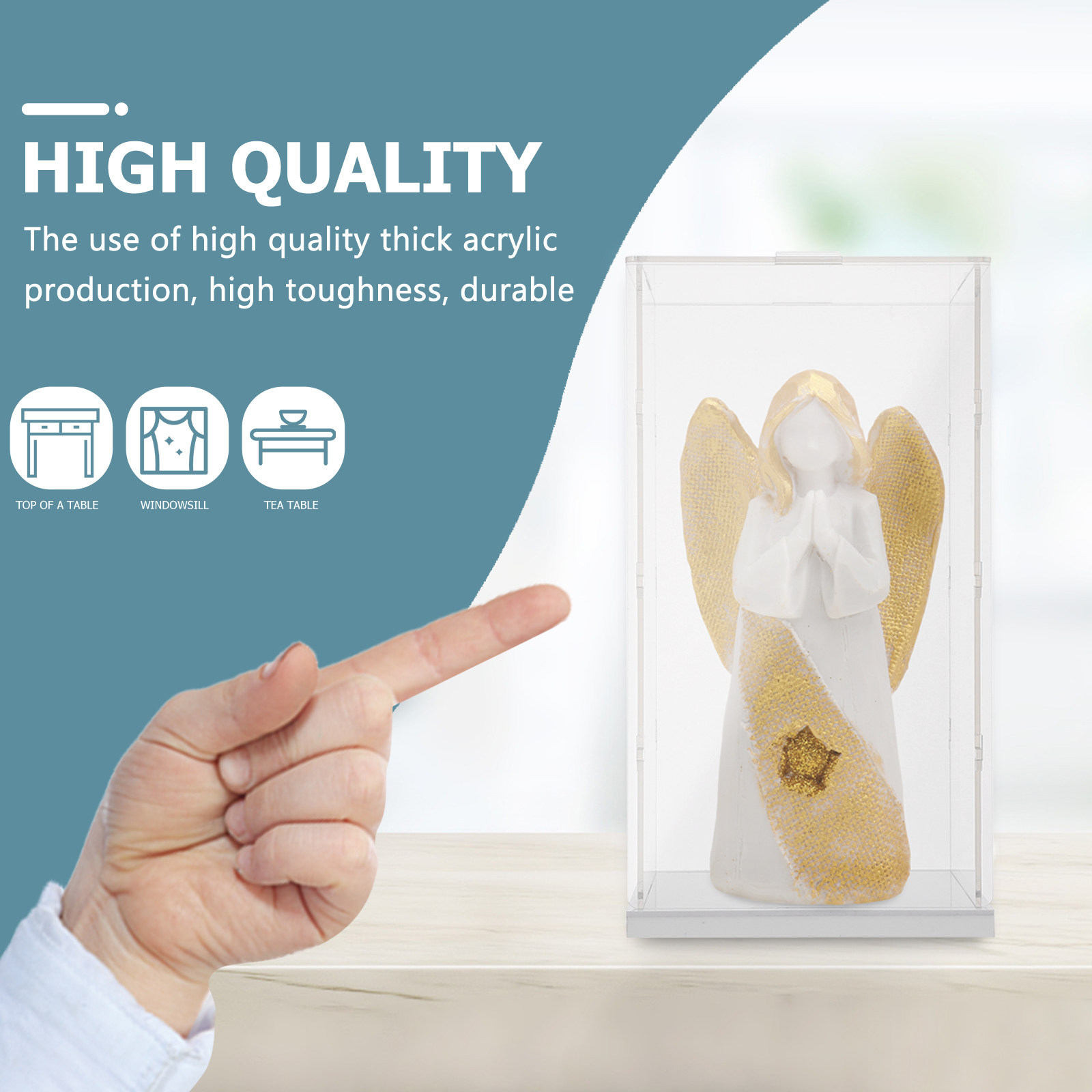 صندوق عرض أكريليك شفاف للتحف ا - مراجعة Display Case Acrylic وسعره