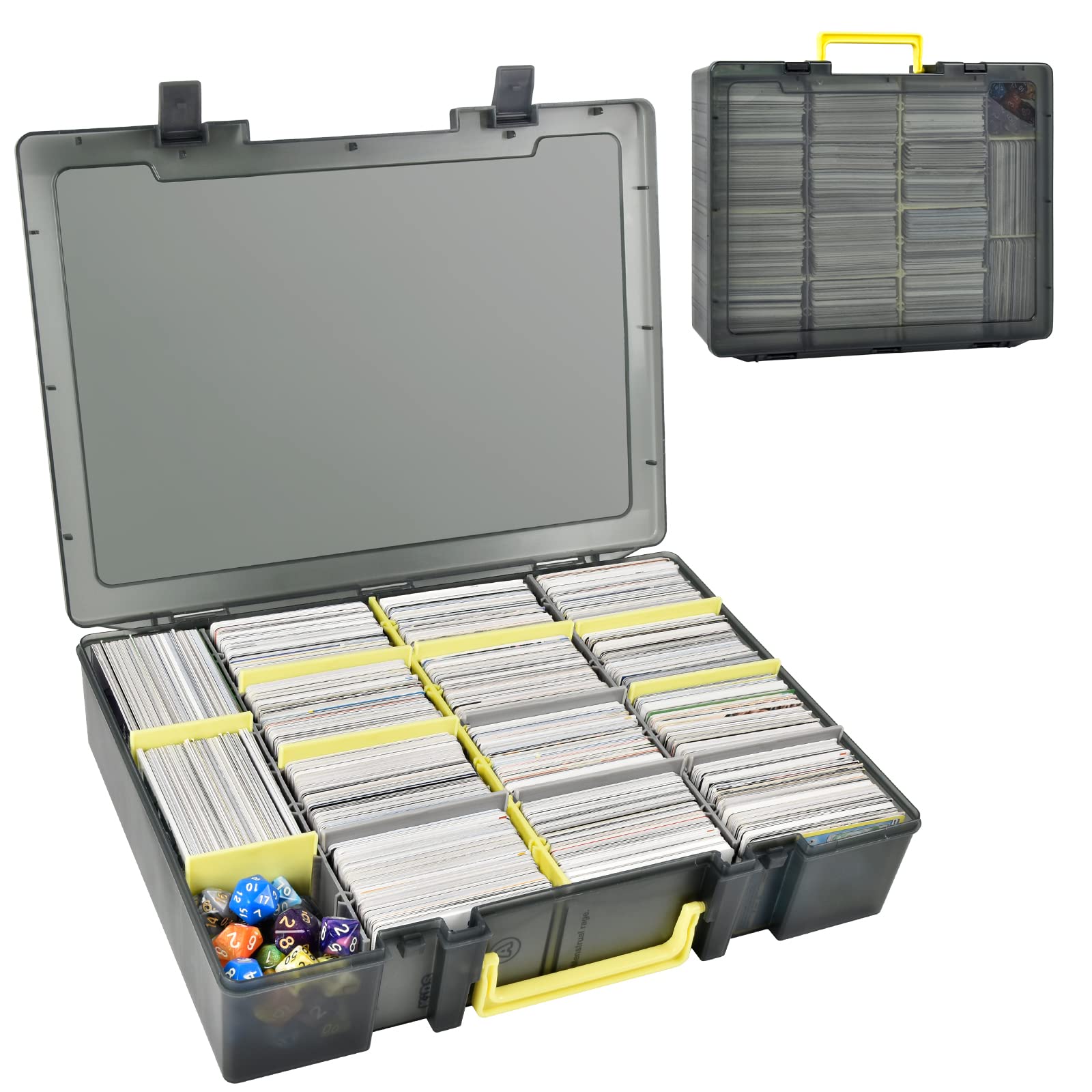صندوق تخزين شفاف لبطاقات التدا - مراجعة Trading Card Binder وسعره