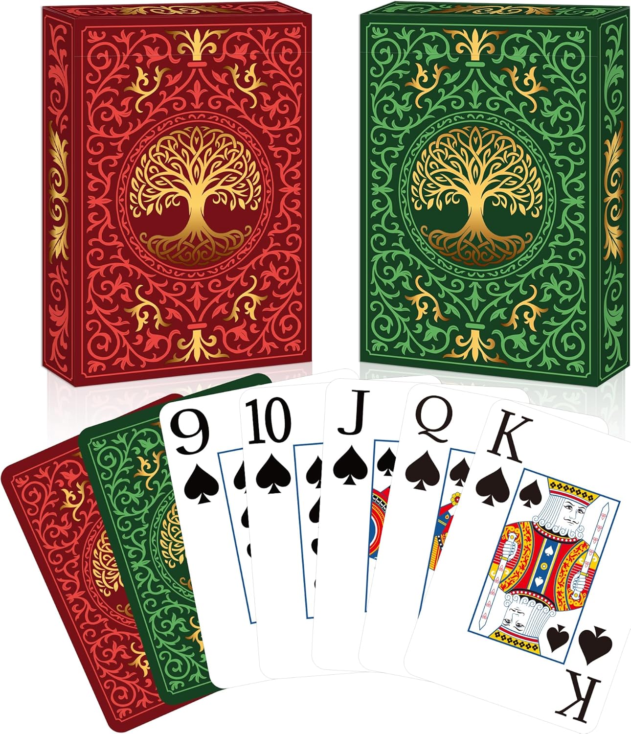 مجموعة من 2 أوراق لعب |   أورا - مراجعة Graded Card Display وسعره