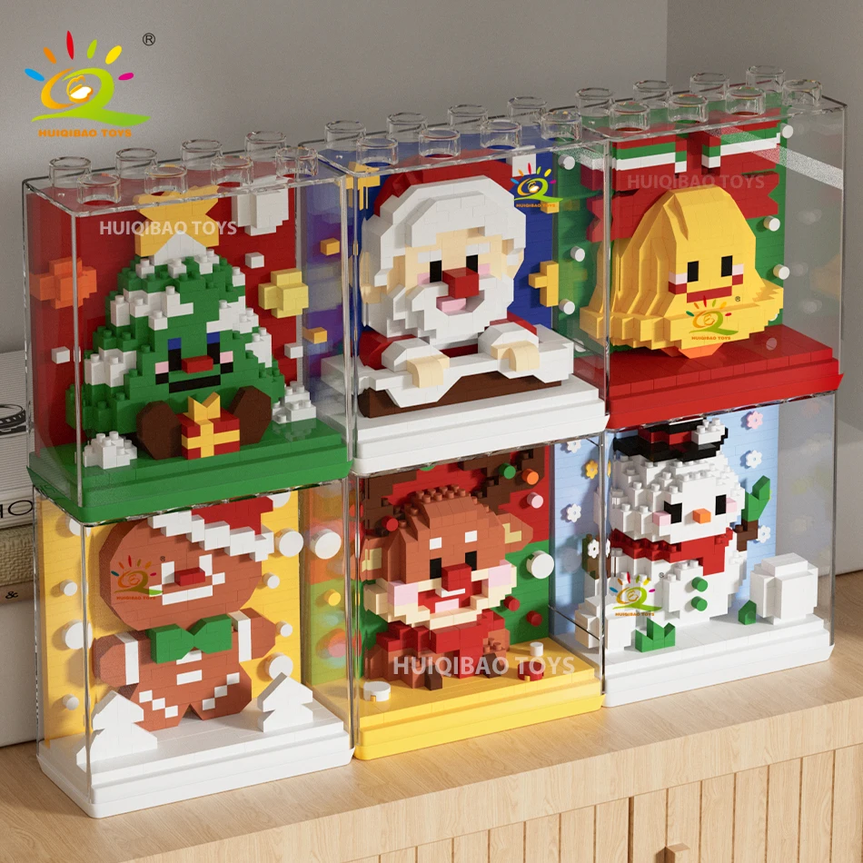 HUIQIBAO الأطفال شجرة عيد المي - مراجعة Building Block Mini وسعره
