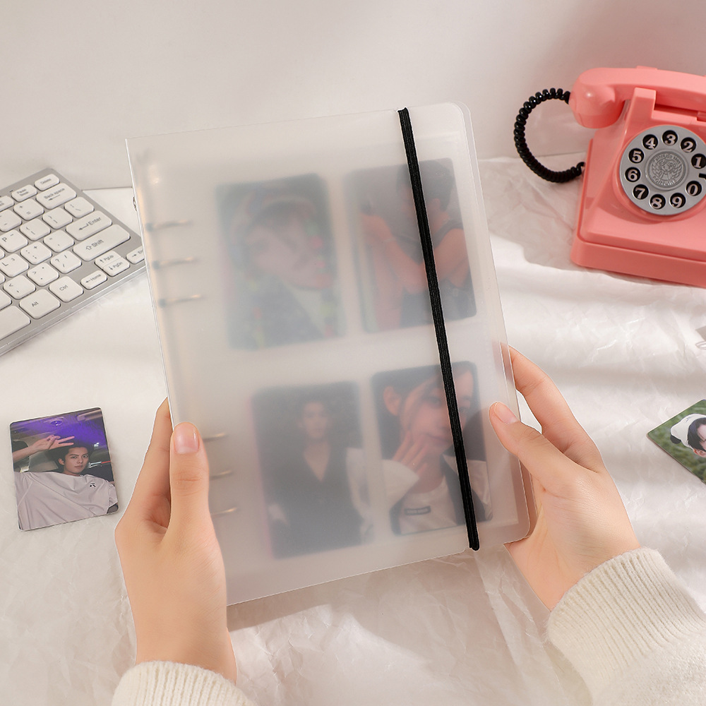 6 حلقة الموثق غطاء 4 جيب المجل - مراجعة Trading Card Binder وسعره